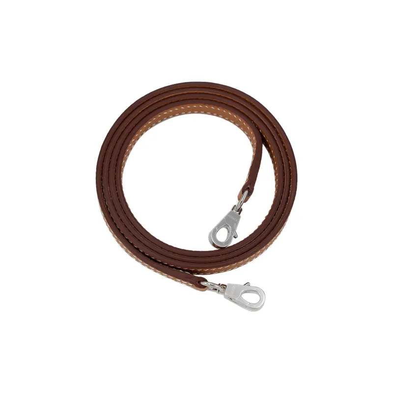 HERMES Mini Kelly 2nd Generation Epsom Leather Kelly Bag Handbags Mini Women's Gold Brown-7