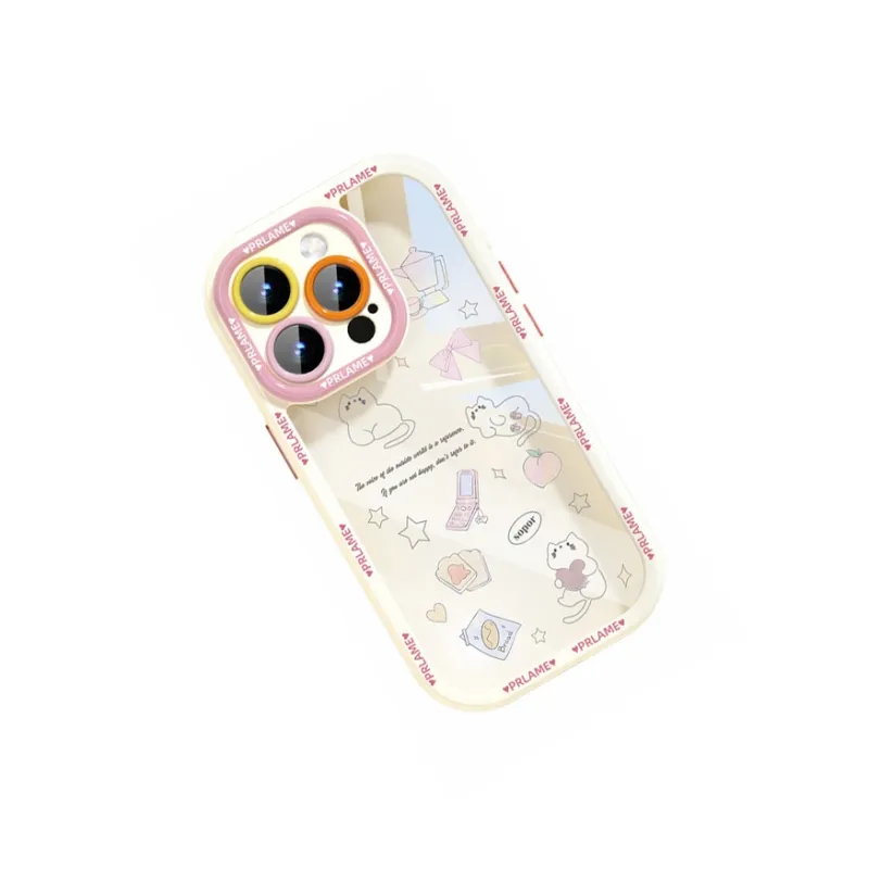Sen Dog Acrylic Material Transparent Creative Phone Cases Applicable To IPhone15Promax/Pro/Plus/14/13/12-16