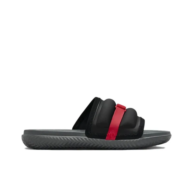 Air Jordan Super Play Slide 'Black Fire Red'-1