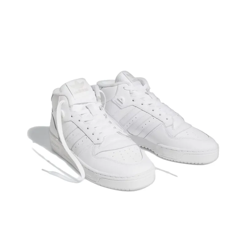 Rivalry Adidas Originals Mid 'Triple White'-2