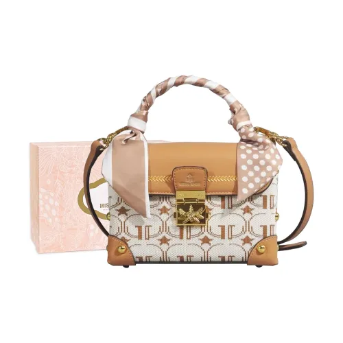 MISS GAIL Crossbody Bags Brilliant Almond