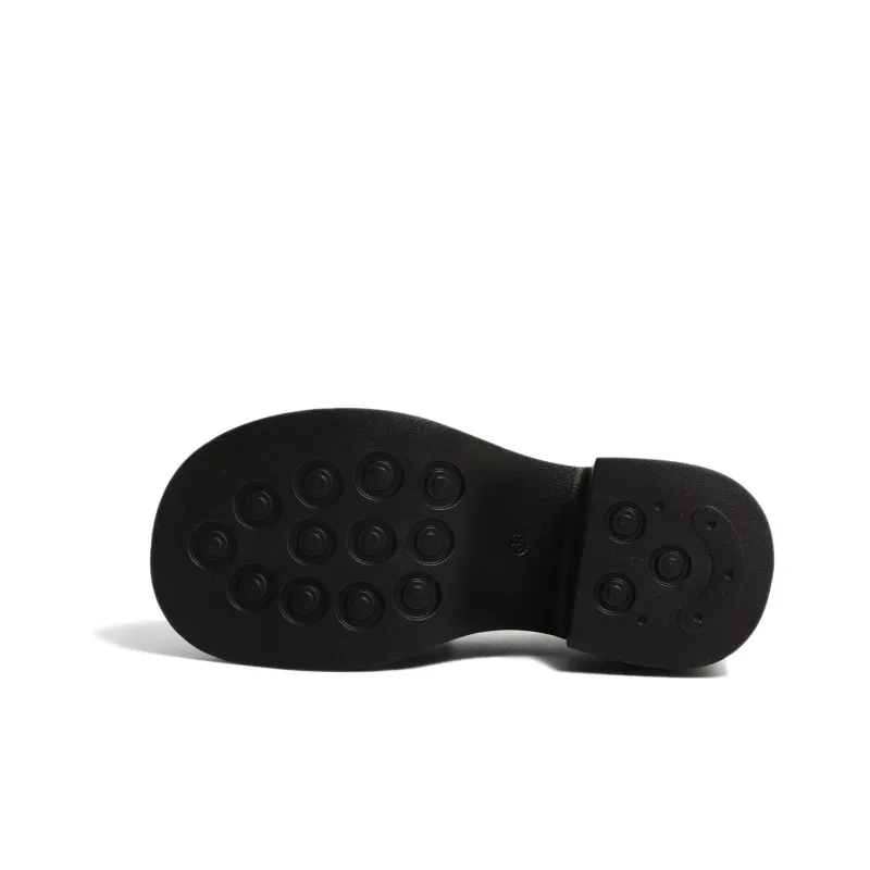 NUNZ Loafers Women's Black Glossy/Black Matte-4