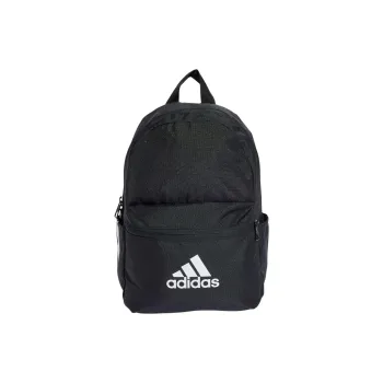 Adidas Recycled Polyester Plain Weave Fabric Backpack Black