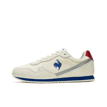 Le Coq Sportif French Rooster Abrasion Resistant Slip Resistant Low Top Casual Shoes Unisex White Blue