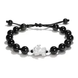 Chinese Auspicious Animal Bracelet [Black]