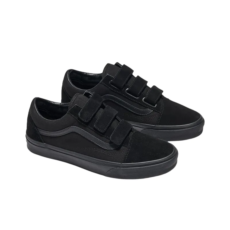Old Skool Vans Velcro 'Triple Black'-1