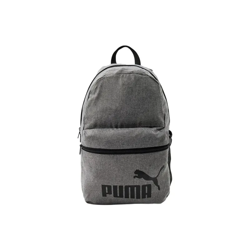 PUMA Fabric Backpack Unisex Gray-3