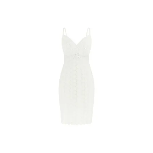 GUESS Slip Dresses Women's White