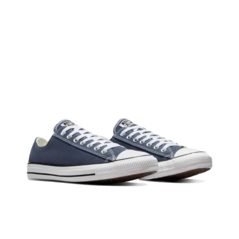 Converse Chuck Taylor All Star Anti Slip And Wear Resistant Lightweight Low Top Canvas Shoes Unisex Marine Blue-2