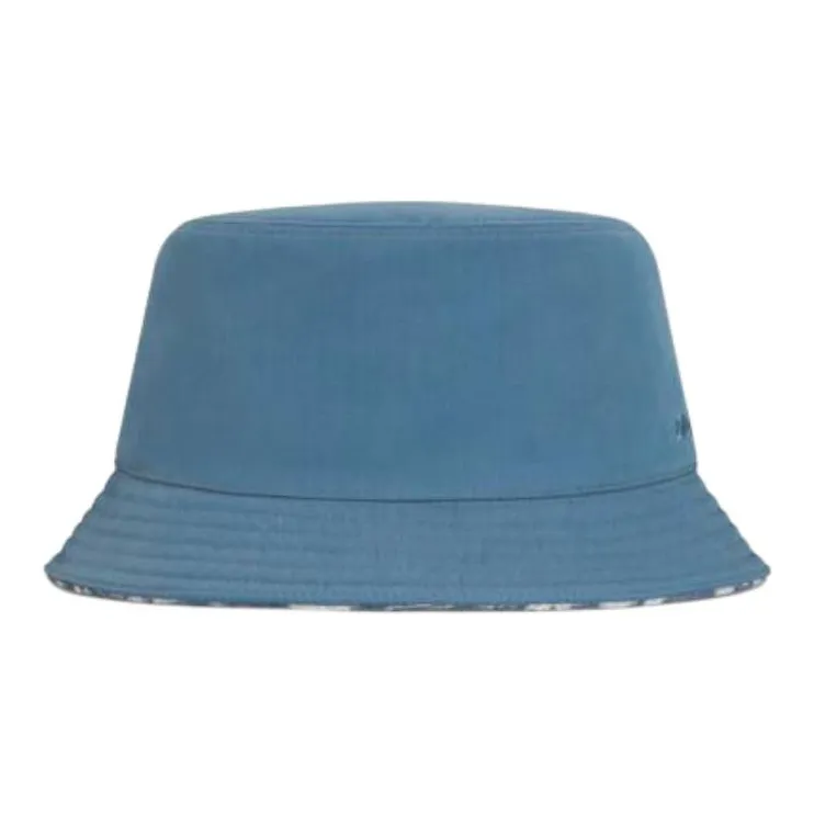 DIOR Cotton Bucket Hats Men's Blue-1