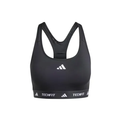 Nike TECHFIT MEDIUM SUPPORT BRA Women's Black