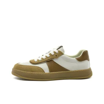 HLA Vintage Classic Patchwork Breathable Perforated German Army Trainers Casual Skateboard Shoes Men's