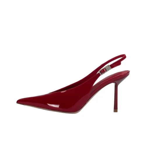 Le Silla Clivage 80mm Leather Pumps