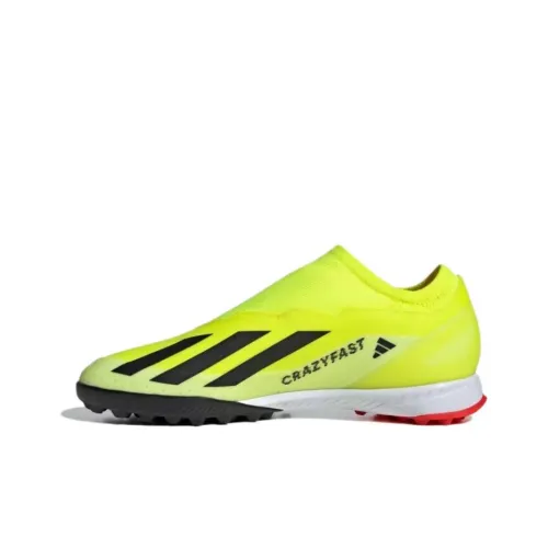 Adidas Crazyfast League Laceless Turf Team Solar Yellow Core Black Cloud White