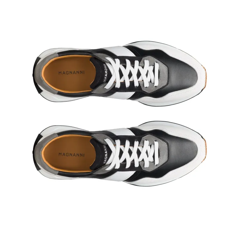 Magnanni Romero II Low-Top Casual Shoes Men's Black White-3