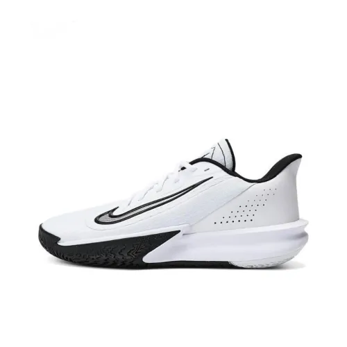 Nike Precision 7 Basketball Shoes Men Low-Top White/Black