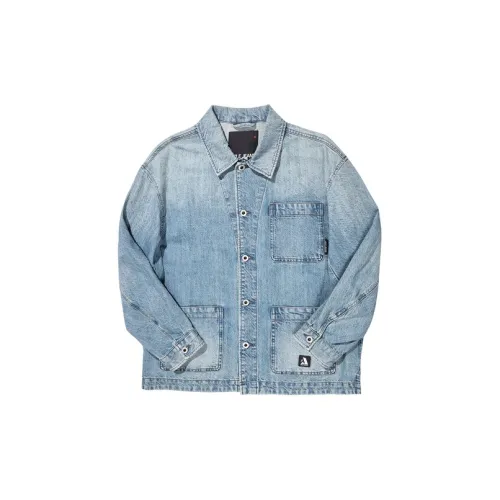 ABLE JEANS Jackets Men Vintage Sky Blue