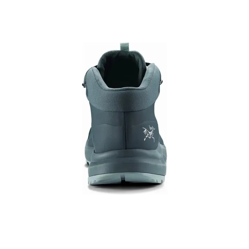 Arcteryx AERIOS FL GTX Anti-Slip Wear-Resistant Mid-Top Trekking Shoes Women's Black Cyan-4