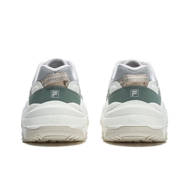 FILA Ravagement 2 Anti Slip Wear Resistant Low Top Casual Shoes Women's Gray White-2