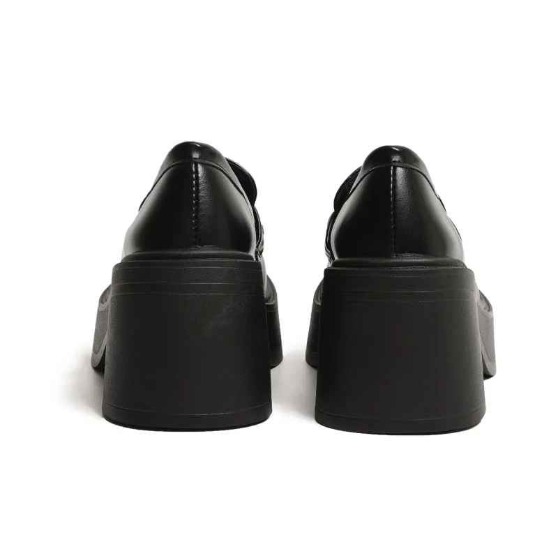 NUNZ Loafers Women's Black Glossy/Black Matte-12