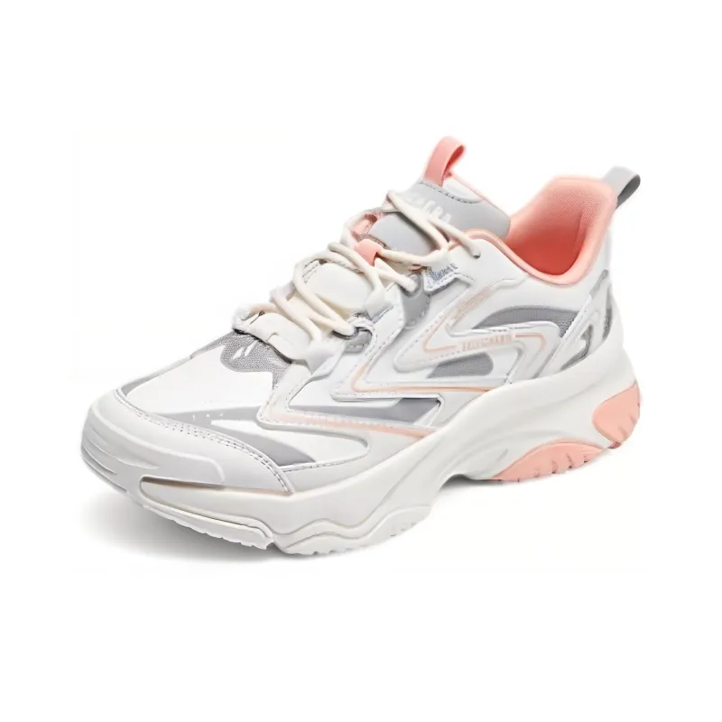 Skechers Street Moonlit Shoes Cushioning Anti Slip And Wear Resistant Support Low Top Casual Shoes Women's White Pink-2