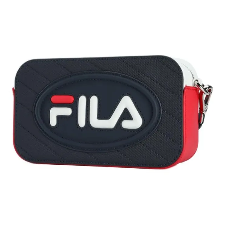 FILA Polyurethane With PU And Synthetic Leather Shoulder Bag, Crossbody Bag Extra Small Women's Legend Blue-1