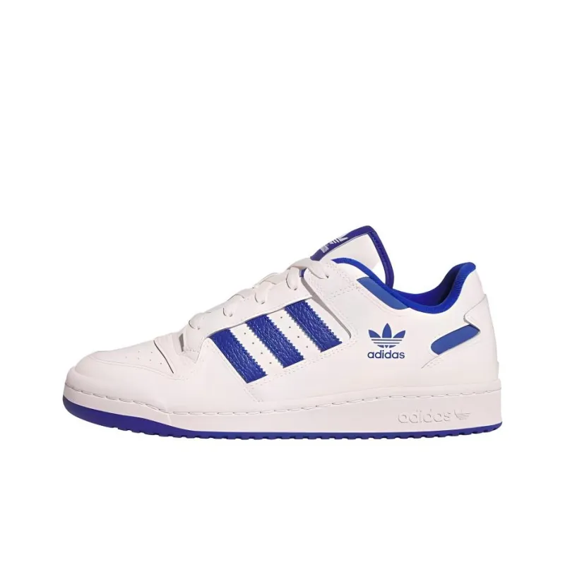 Adidas Forum Low Cl Core White Royal Blue-0