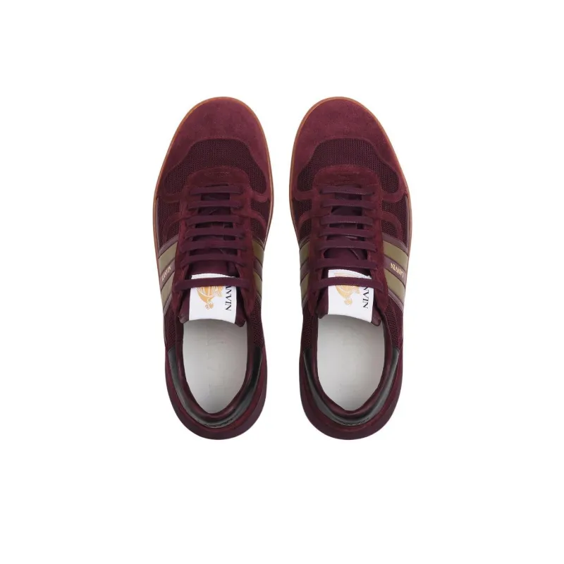 Lanvin Clay Skateboard Shoes Men's Fuchsia-3