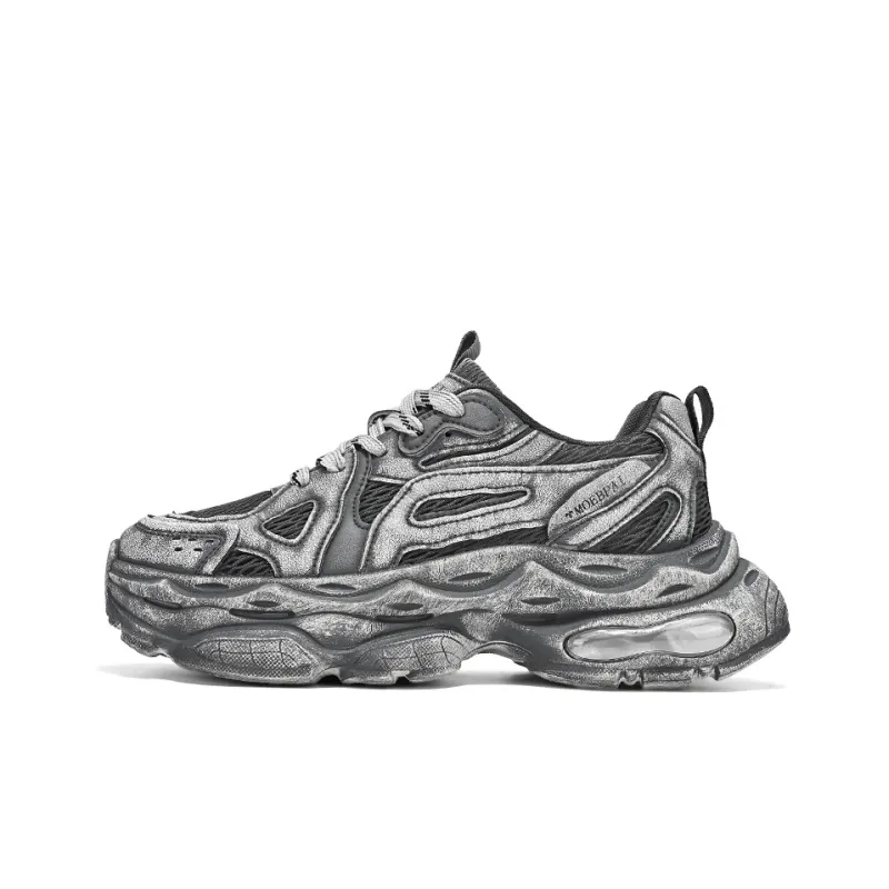 Grumpy Ram Anti-Slip And Wear-Resistant Height Increasing Low-Top Chunky Sneakers Men's-3