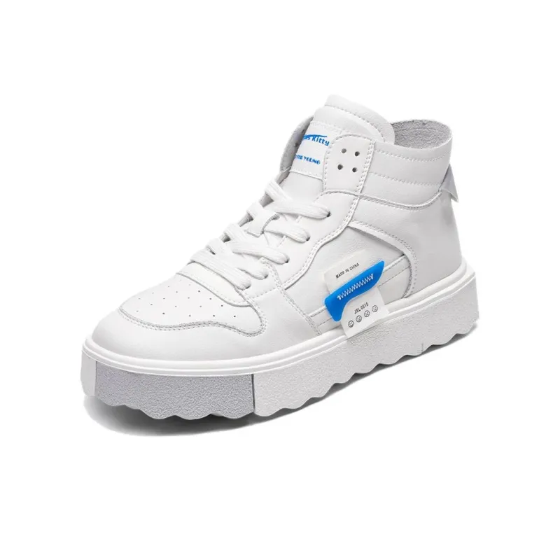 Kiss Kitty Lightweight Breathable Height Increasing High-Top Skateboard Shoes Women's-1