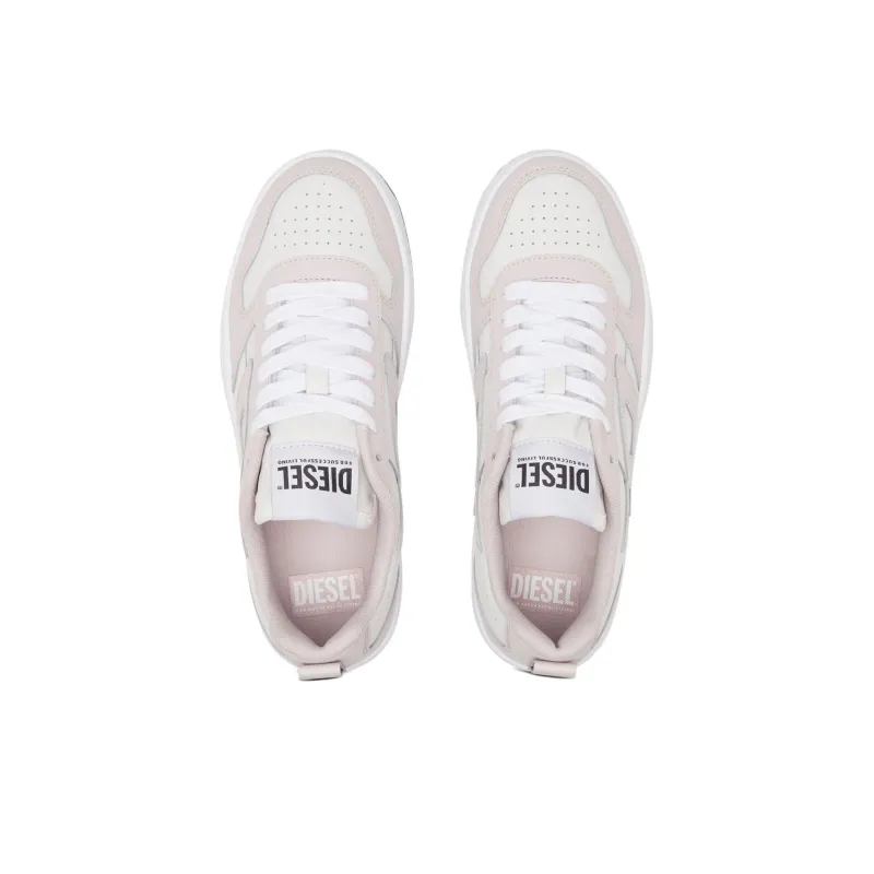 DIESEL S-Ukiyo V2 Low-Top Skateboard Shoes Women's White-5