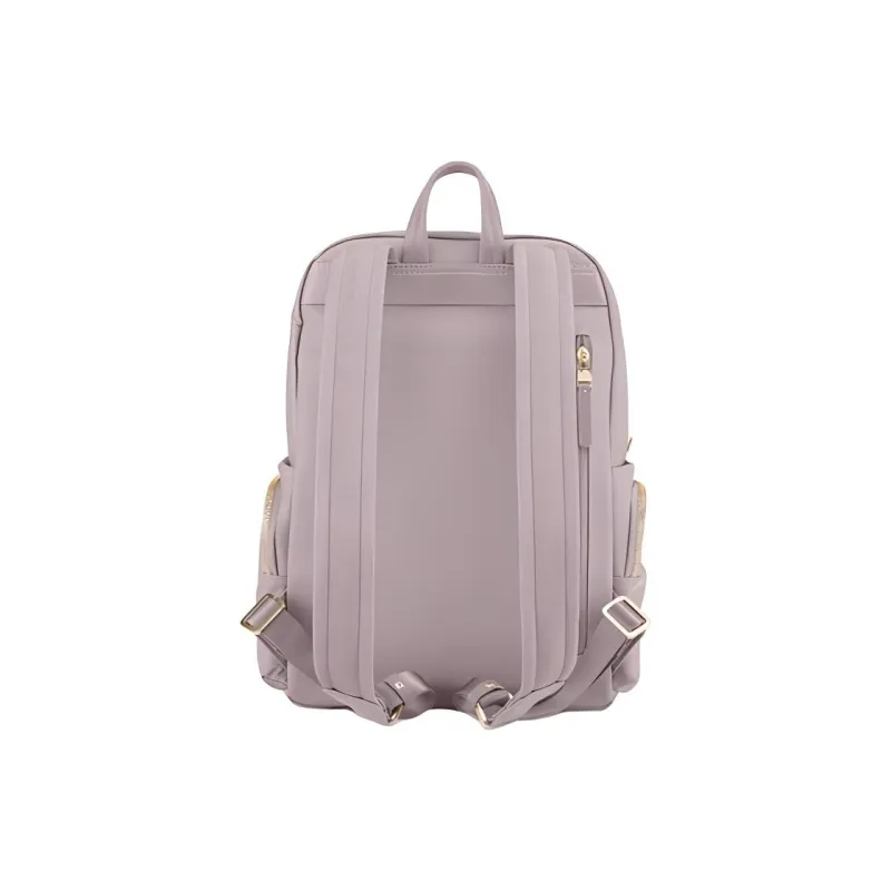 SAMSONITE Fabric Backpack Small Size Unisex Black/Antique Pink-9