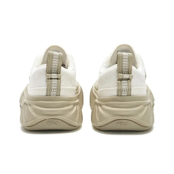 FILA Fosso Low Top Canvas Shoes Women's Milk White-2