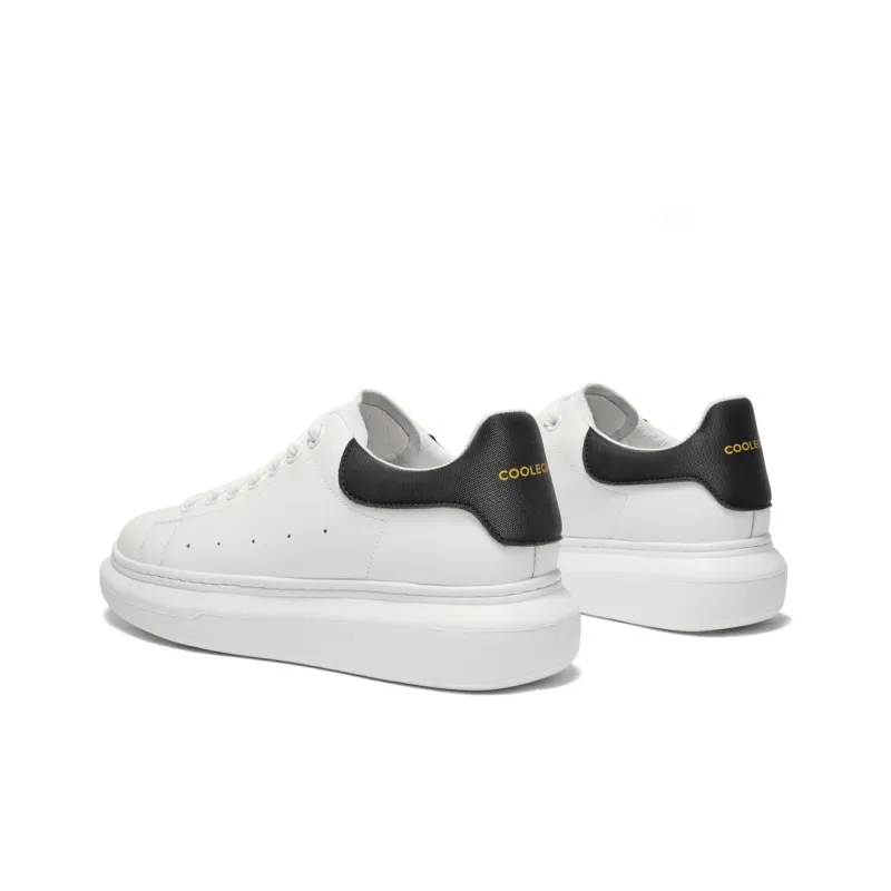 BELLE Stylish Skateboarding Shoes Men's White-4