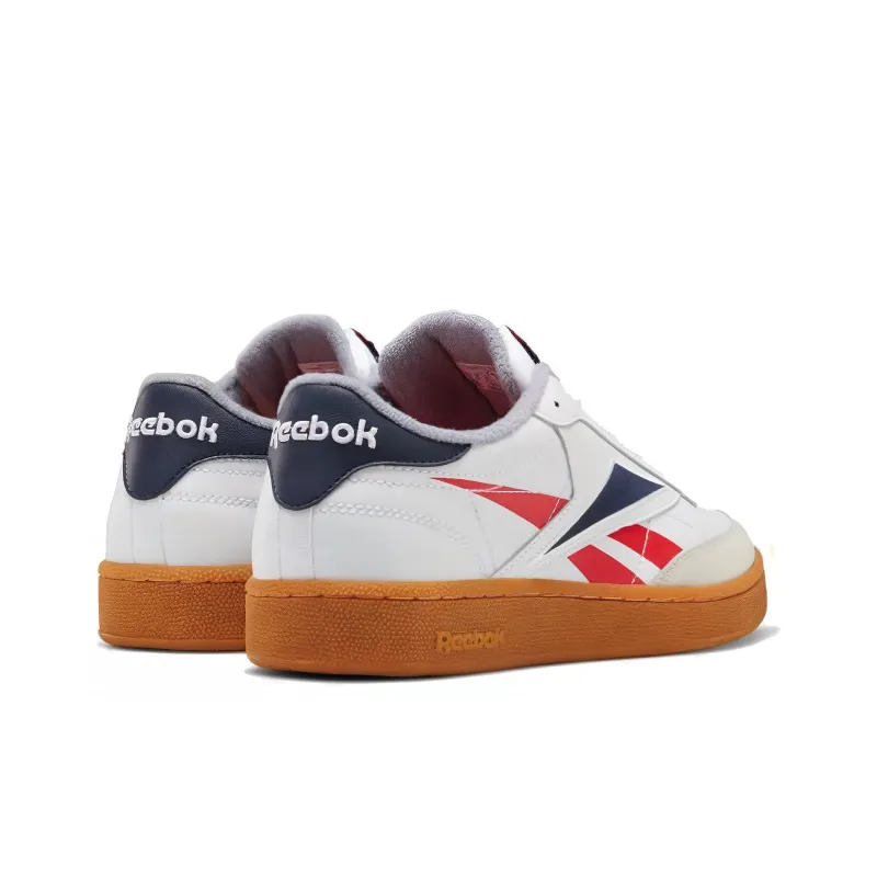 Reebok Club C 85 Sneakers 'White Navy Red'-3