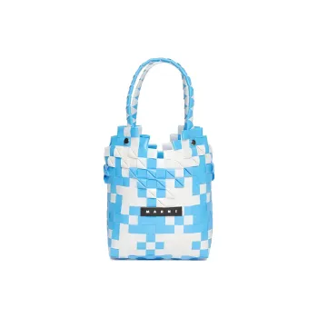 MARNI Logo Patch Top Handle Bag