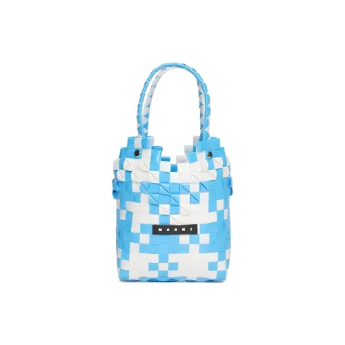 MARNI Logo Patch Top Handle Bag