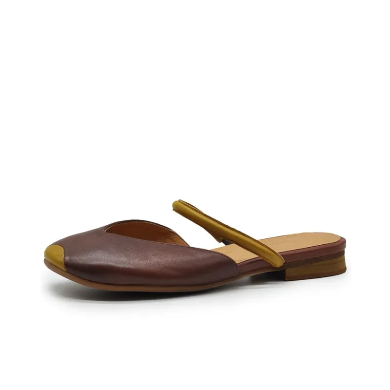 ARTMU Composite Sole Odor Resistant Abrasion Resistant Slip Resistant Closed Toe Slippers Women's-1