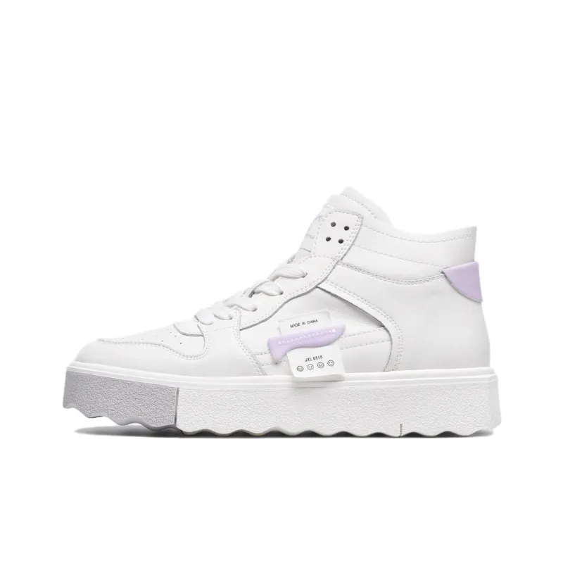 Kiss Kitty Lightweight Breathable Height Increasing High-Top Skateboard Shoes Women's-8
