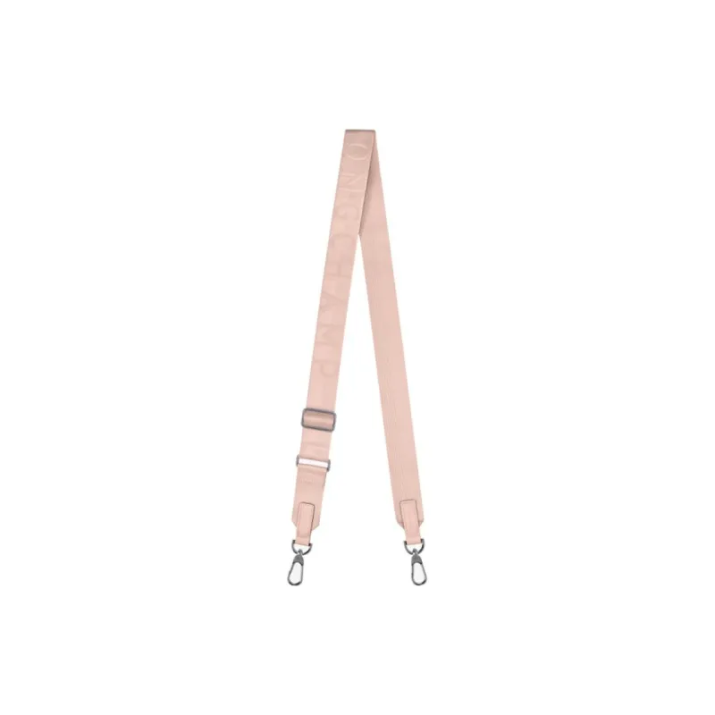 LONGCHAMP Recycled Polyester Canvas Shoulder Straps Women's Pink-0