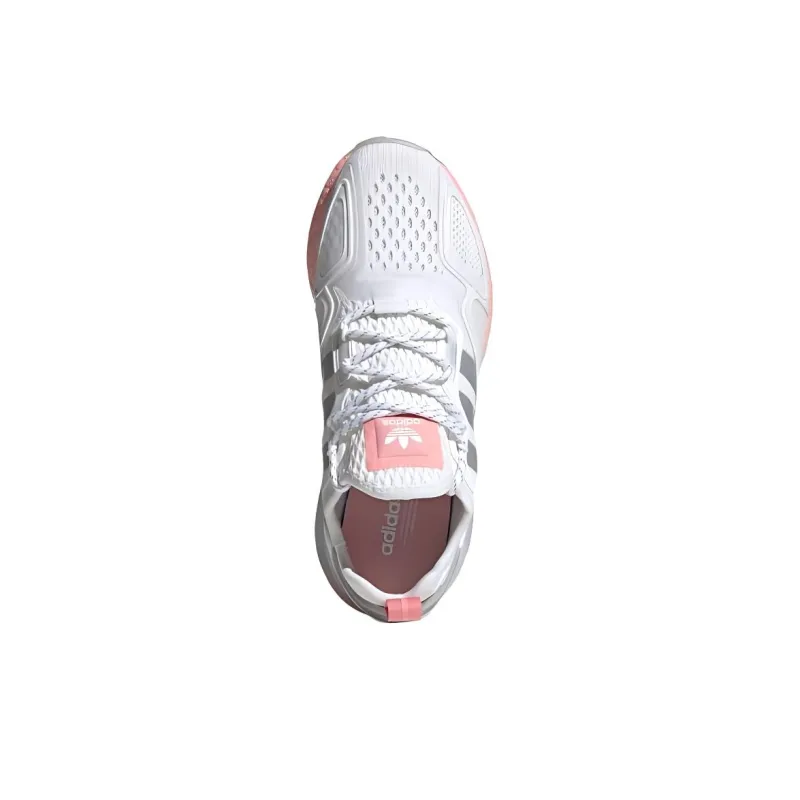 Adidas Zx 2K Boost White Glow Pink Women's-4