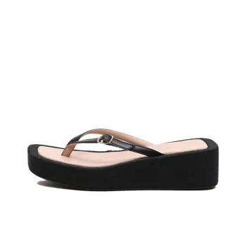 Jacquemus Les Sandal Flip Flops Women's Black