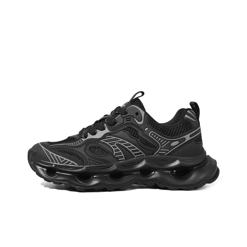 TCELLARS Slip Resistant, Abrasion Resistant, Support Height Increasing Chunky Sneakers Unisex-1