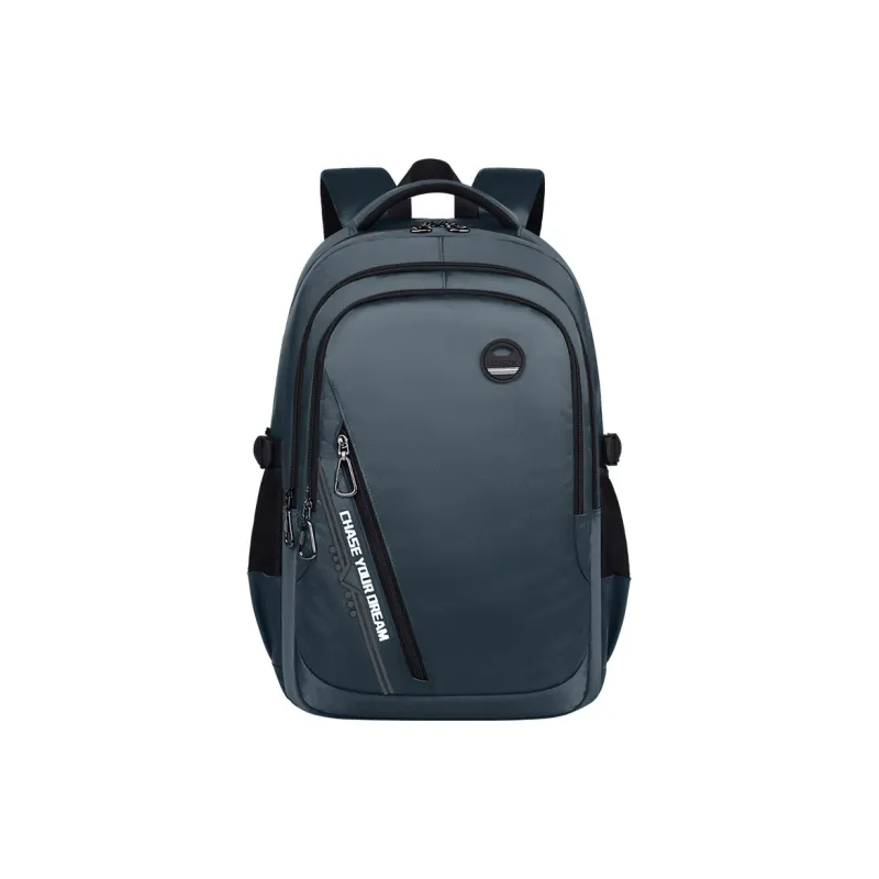 EDISON Water Repellent Oxford Fabric Casual Backpack Regular Men's Black-4