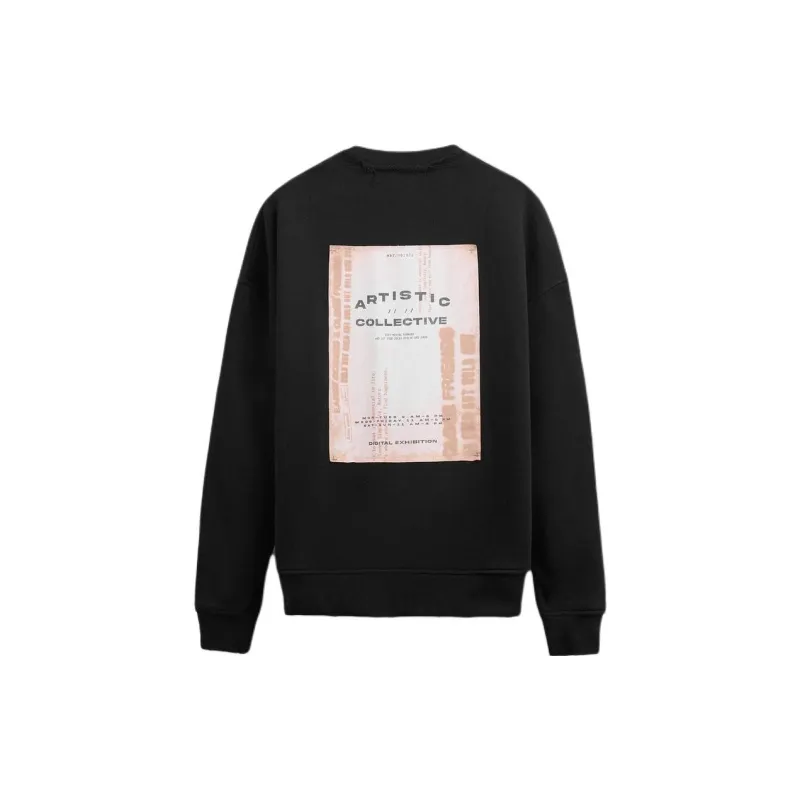 ZARA Sweatshirts Men Black-1