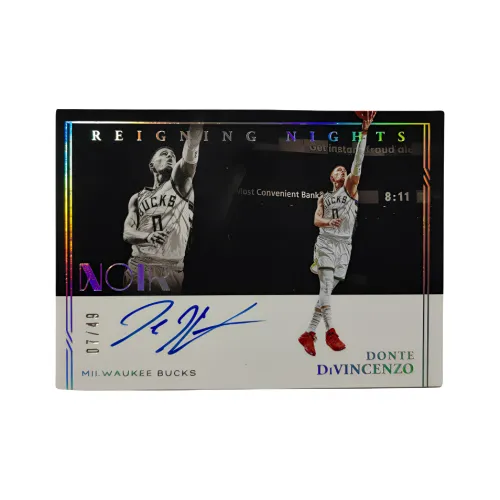 PANINI 20-21 Noir Devin Booker Signature 49 Card Card Condition Guaranteed Sports Cards 1 Pc
