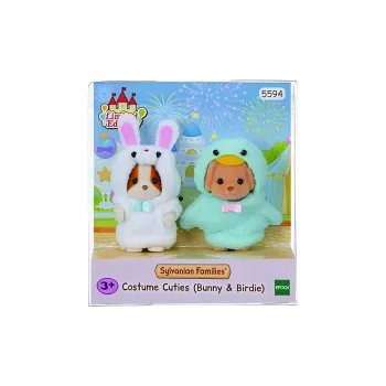Sylvanian Families Dress Up As A Cute Bunny And A Little Bird. Dolls Plush Doll Small Height