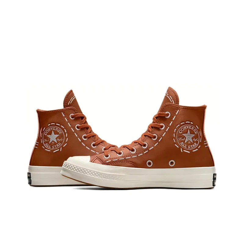 Converse Chuck 70 Bold Stitch High Top 'Brown' Women's-3