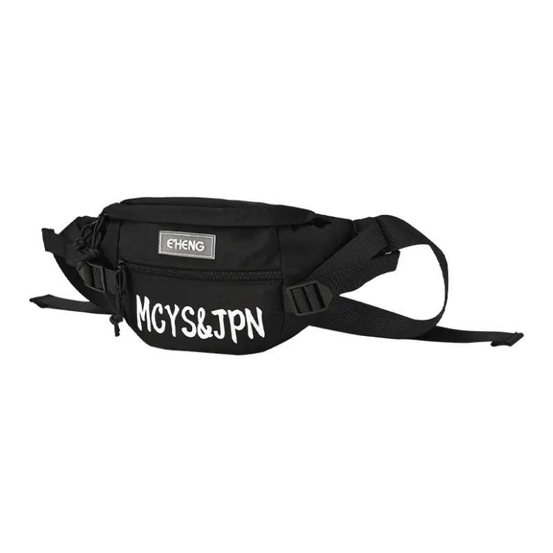 Yohji Kimura Sling Bags Black With White Logo-1