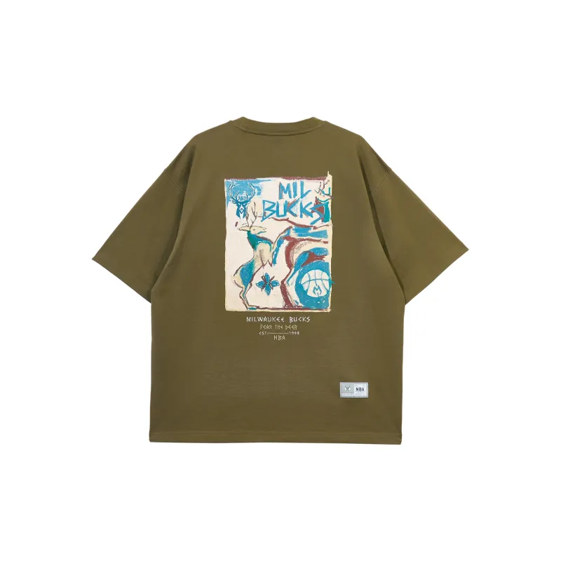 JACK JONES· x NBA JACK & JONES NBA Co brand T Shirt Unisex-1